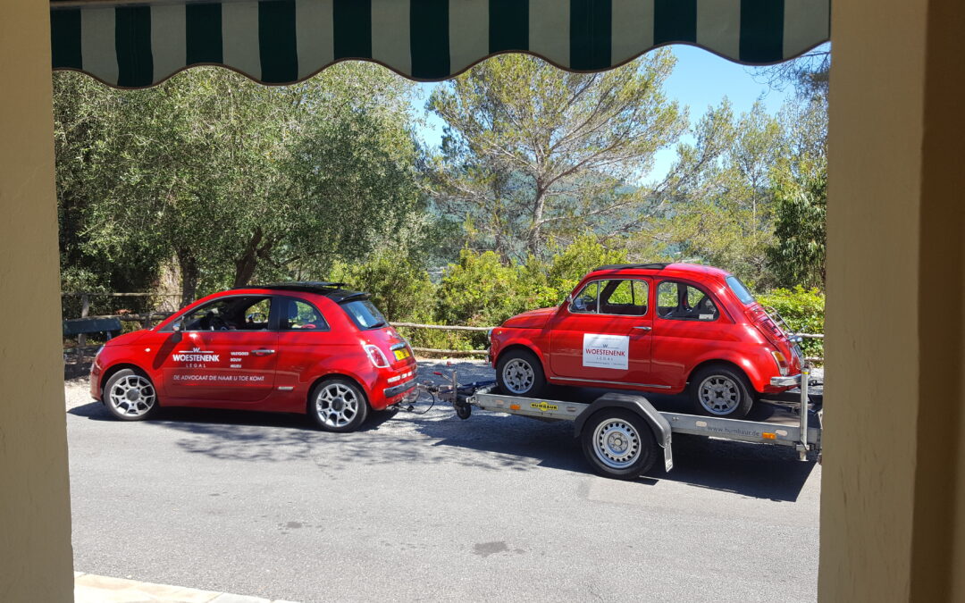 Fiat 500 en advocaten